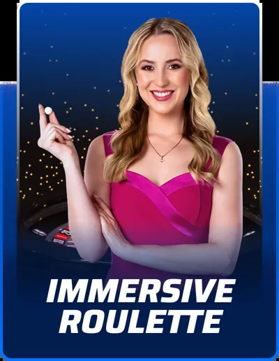 Immersive Roulette live dealer table by Evolution